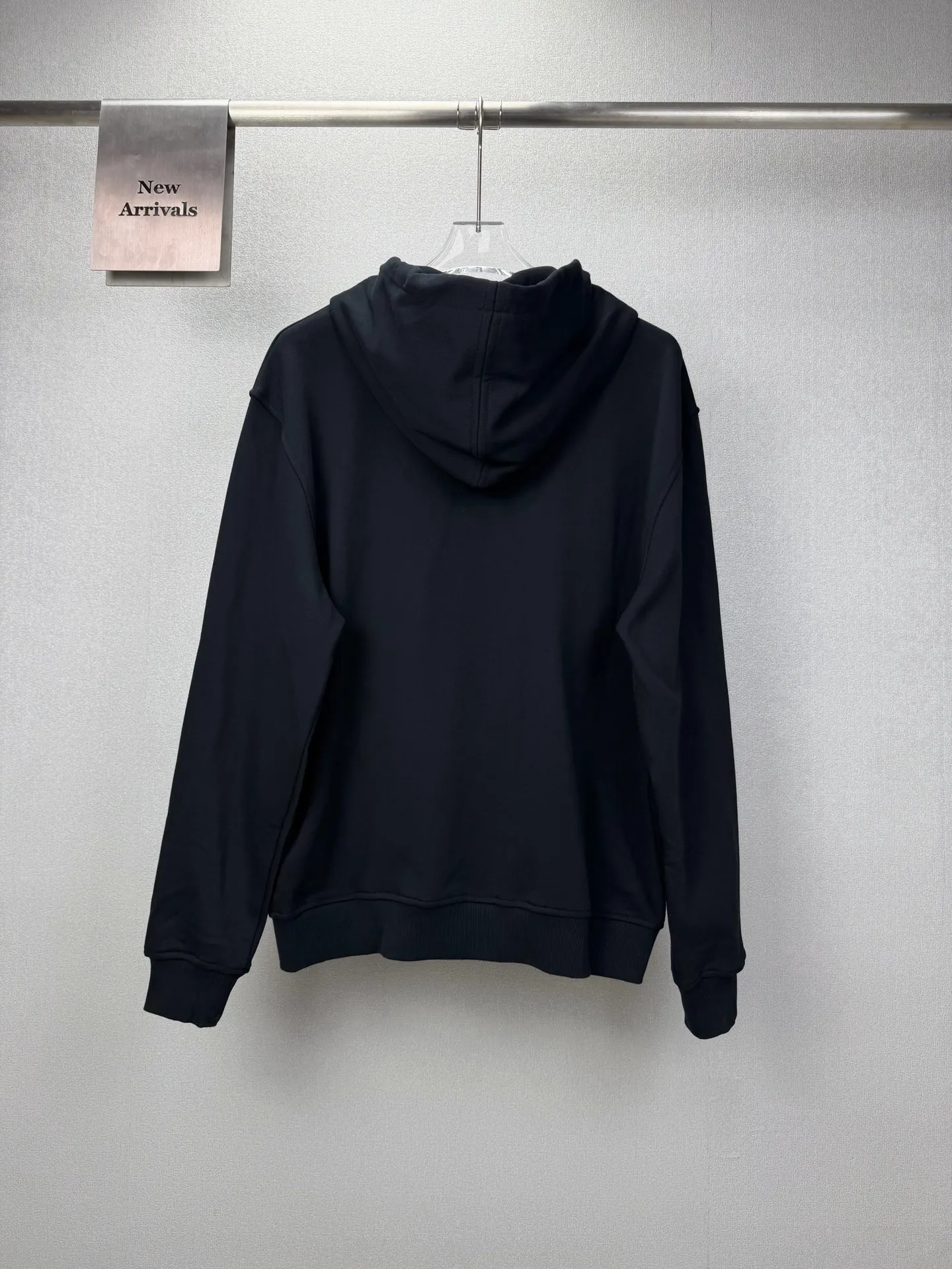 (top version) Ami 2026 New Arrival chest embroidery🪡Love couple style hooded zipper jacket🔥High version🔥High version🔥Original fabric Digital direct printing technology Internet celebrity Same Style High version High Quality😘😘The fabric is made of 430g double-strand pure cotton terry material. It feels very comfortable, fashionable and personalized. It is a super Versatile and good-looking jacket. Very suitable for both men and women. A must-have item for everyone. Packaging, tag, collar label, washed wheat, complete 👍 Color: Black Size: S-XL